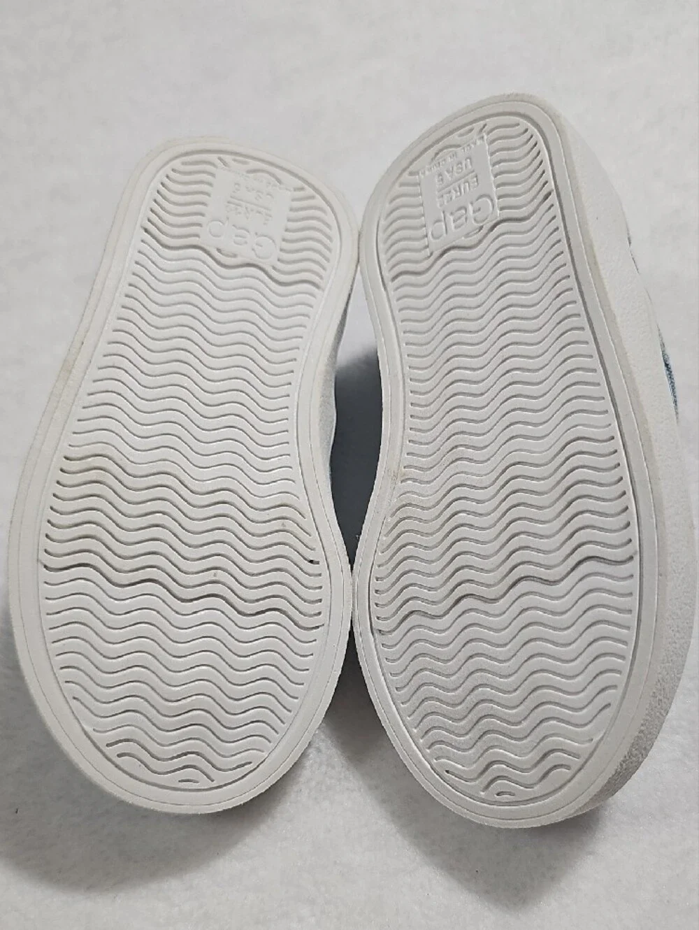 Baby Gap Disney Mickey Mouse Slip On Canvas Sneakers Blue Toddler USA 5‎ EUR 22